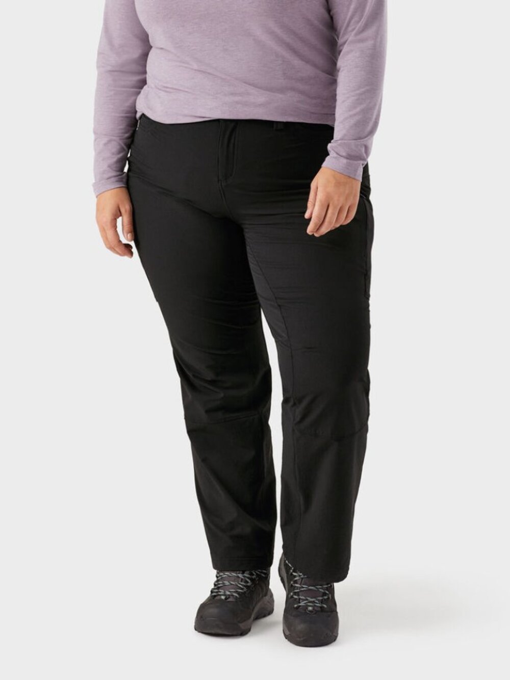 Duluth Trading Co | 26W x 31 Flexpedition Hiking Pants Women Black Cargo Outdoor